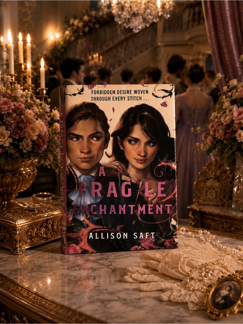 A Fragile Enchantment Hardcover FairyLoot Exclusive by Allison Saft